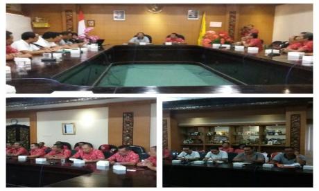 Kunjungan Kerja Dispenda Kota Belitar Jumat 18 Maret 2016