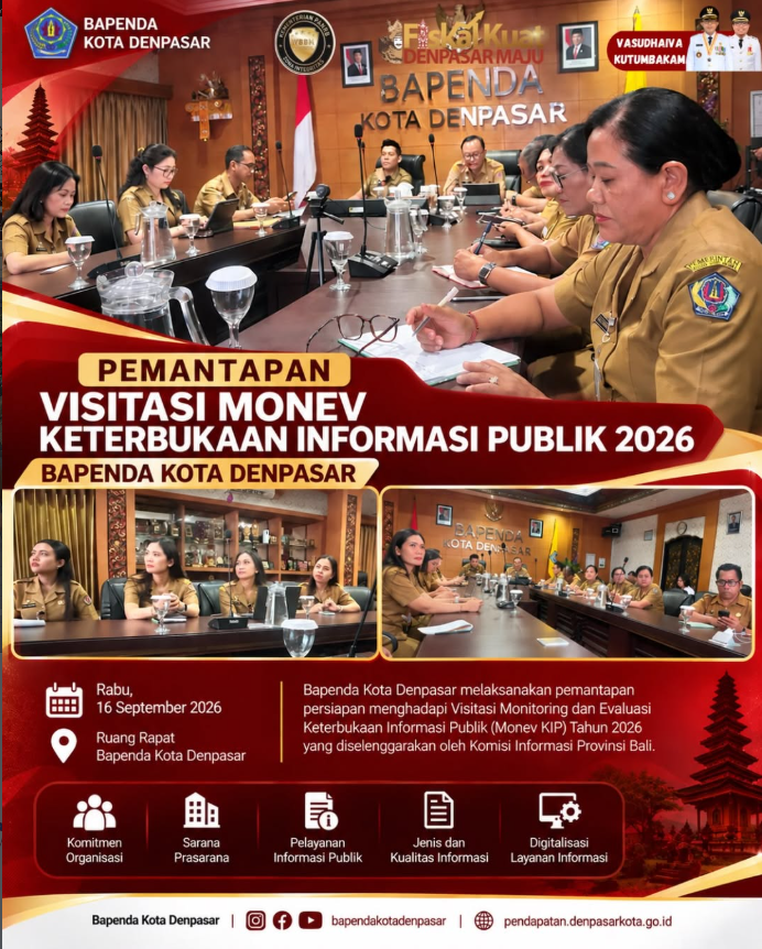 PEMANTAPAN VISITASI MONEV KETERBUKAAN INFORMASI PUBLIK TAHUN 2026