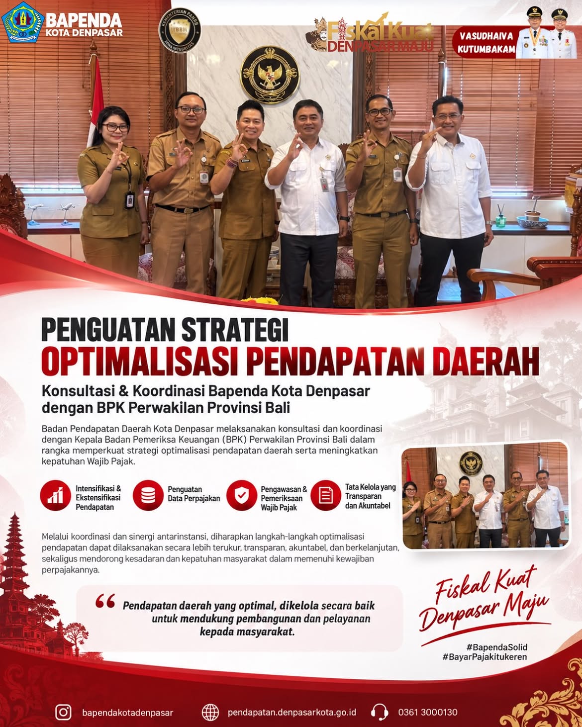Penguatan Strategi Optimalisasi Pendapatan Daerah